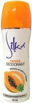 Silka skin lightening deodorant roller papaja 40ml