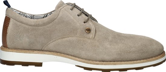 Rehab Pozato Dots heren veterschoen - Beige - Maat 42