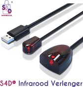 S4D® - Infrarood Verlenger - Infarood Extender - IR Verlenger - Uw TV Meubel, Netter & Opgeruimd !