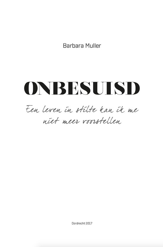 Onbesuisd