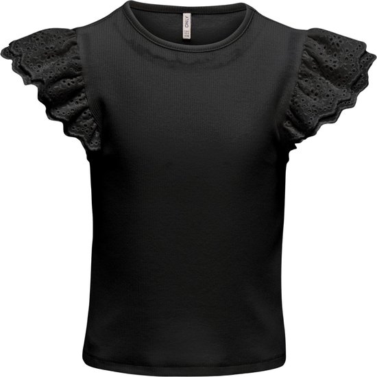 ONLY KOGZENIA S/L DETAIL TOP Filles Top Fille - Taille 134/140
