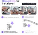 Stapsgewijze installatie van het kraanfilter.