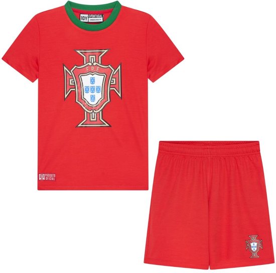 Portugal voetbaltenue kids - Voetbaltenue Kinderen - Rood