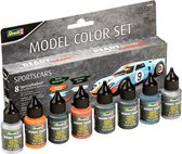 Revell 36202 Model Color - Couleurs de voitures de Sport - Set Acryl 8x17 ml Ensemble de Peinture