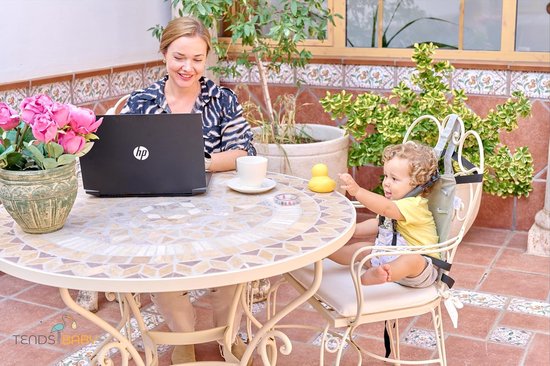 Draagbare kinderstoel voor baby's - kinderstoel en zitverhoger met newborn-bevestiging - opvouwbaar en bruikbaar vanaf de geboorte - comfort- en veiligheidsgordel om aan tafel te eten - geschikt vanaf 6 maanden van Chicco — afbeelding 4