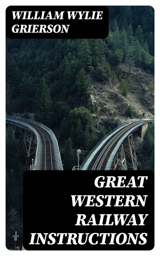Great Western Railway Instructions - cover