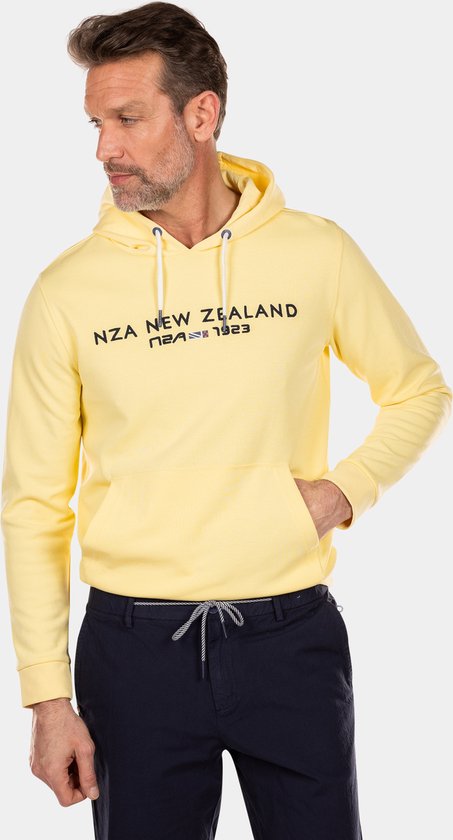 NZA New Zealand Auckland - Hoodie met logo - Iguana yellow