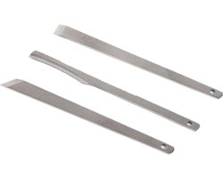 Jumada's Pedicure mesjes - Nagels Bijwerken - Voeten Schrapers 3in1 - Basis Pedicure set