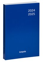 Brepols agenda 2024-2025 - STUDENT - CLASSIC FLEXI - Weekoverzicht - Blauw - 9 x 16 cm