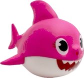 Maman requin - mère rose de Bébé Shark - Figurine de jeu / Jouet de bain - 7 cm - plastique - Comansi
