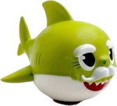 Grand-père requin - Grand-père vert de Bébé Shark - Figurine de jeu / Jouet de bain - 8 cm - plastique - Comansi