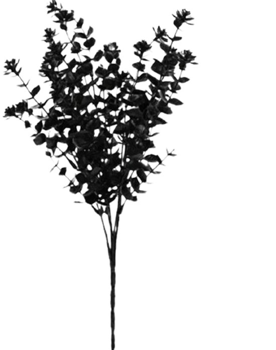 Plumes noires - 5 pièces - Fleurs artificielles - Branches ornementales