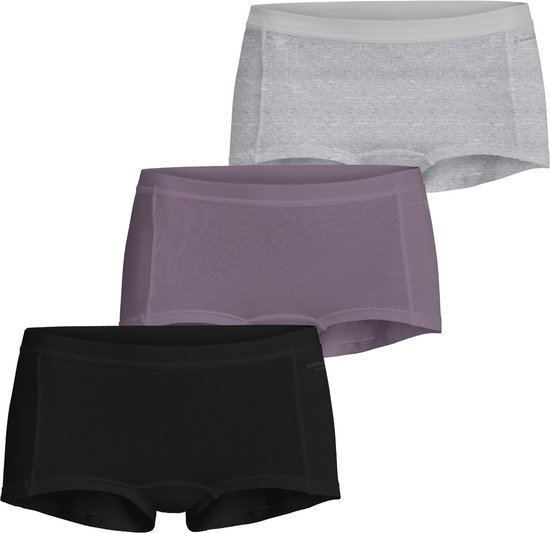 Foto: Bj rn borg 3 pack dames minishorts combi zwart