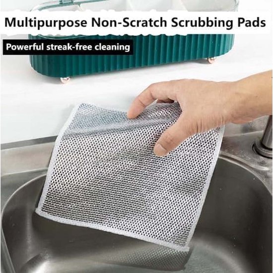 10 pièces lingettes-torchon en fil-torchon-chiffons à fenêtre-lingettes de nettoyage Lingettes démaquillantes -nouveau multifonctionnel anti-rayures