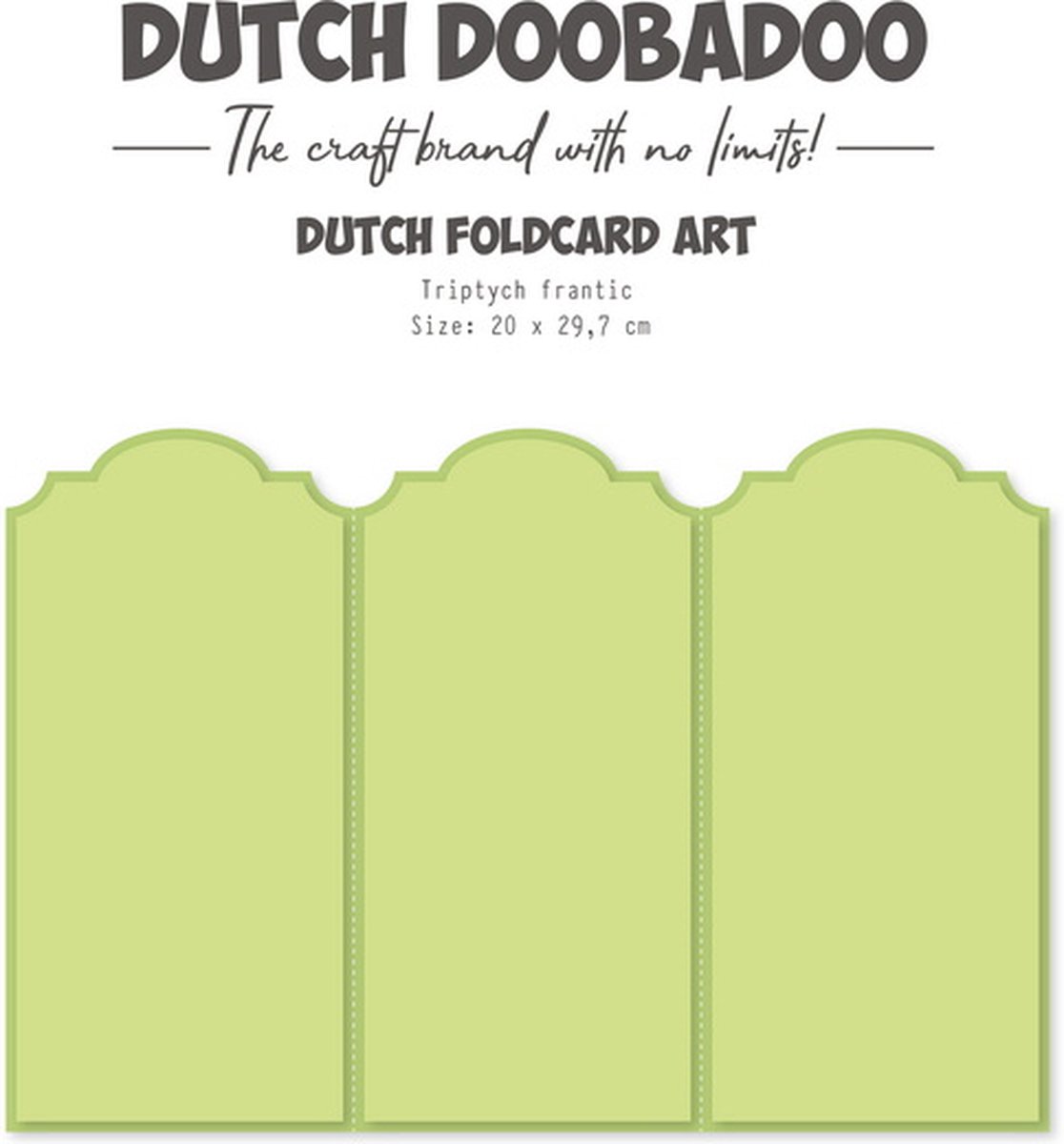 Dutch Doobadoo FoldCard-Art Triptych frantic A4 470.784.207 (02-23)
