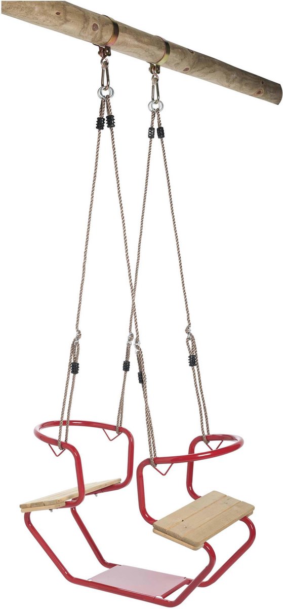 SwingKing schommel duozit rood