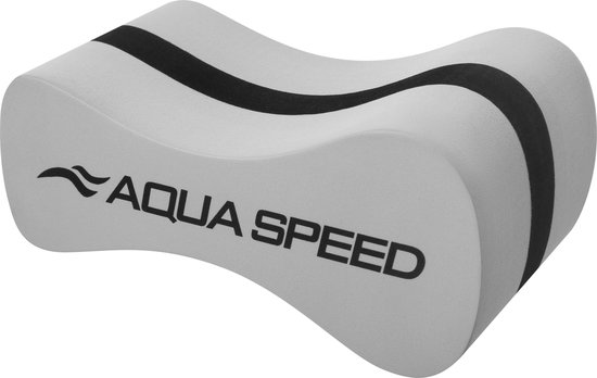 Aqua Speed WAVE Pull Buoy - Optimaliseer je Bovenlichaam training tijdens het Zwemmen - Grijs