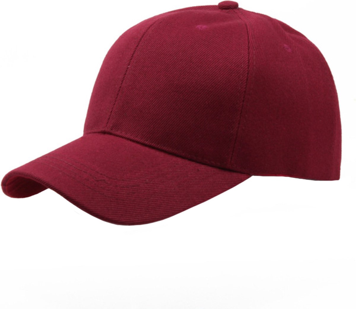 LGT JWLS Effen Baseball Cap van 100% Katoen - Donker Roze