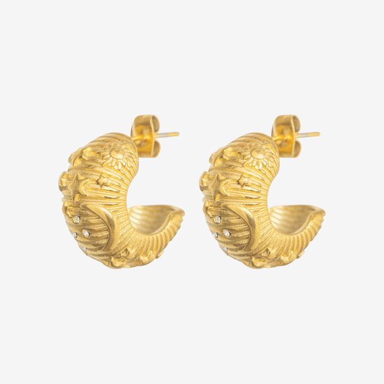 Essenza Universe Earrings Gold