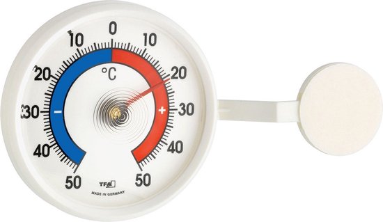 Raamthermometer digitaal op Zonne energie