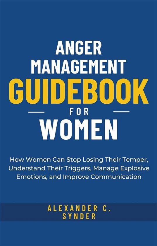 Anger Management Guidebook for Women - cover