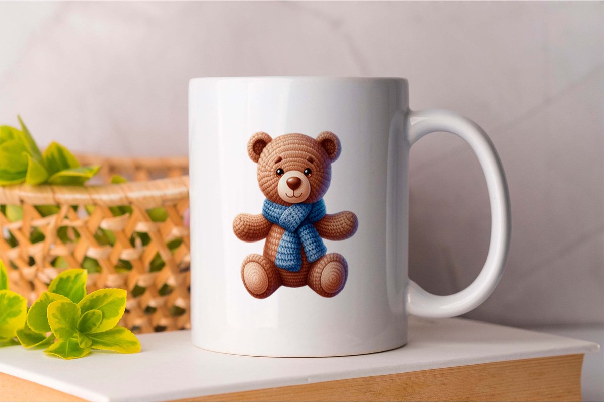 Mok Beren plushy - Cute - Gift - Cadeau - Adorable - Sweet - Charming - Schattig - Lief - Snoezig - Leuk