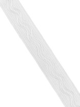 BamBella® - Antislip Elastiek Siliconen - 3 meter - Taille Band - Wit - 20mm breed -