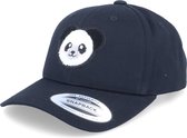 Hatstore- Kids Panda Chenille Patch Black Adjustable - Kiddo Cap Cap