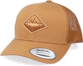 Hatstore- Fir Mountain Patch Caramel Trucker - Wild Spirit Cap