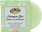 Beesha Shampoo Bar Jasmin & Sandalwood | 100% Plasticvrije en Natuurlijke Verzorging | Vegan, Sulfaatvrij en Parabeenvrij | CG Proof