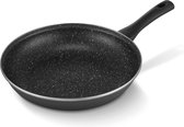 Brabantia LIVING non stick Koekenpan Ø 20cm - Dubbele anti-aanbaklaag - Inductie - Zwart