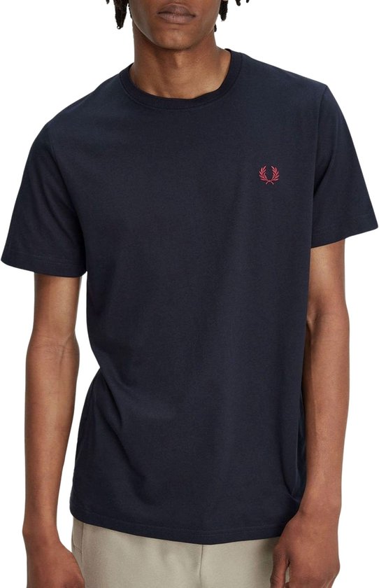 Fred Perry Crew Neck T-shirt Mannen - Maat M