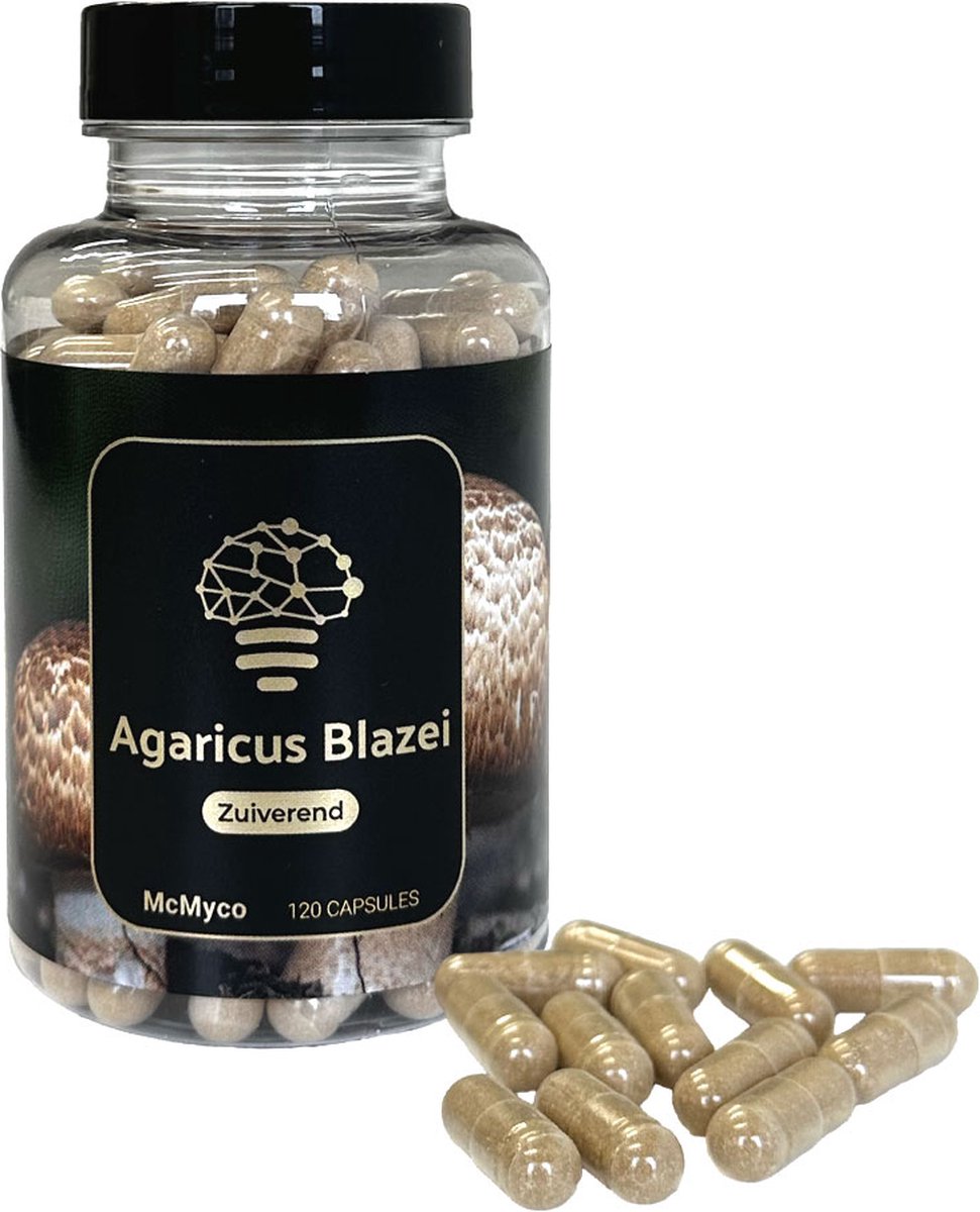 Goedkoopste Agaricus Blazei Extract Capsules – 120 stuks – Immuunsysteem Booster