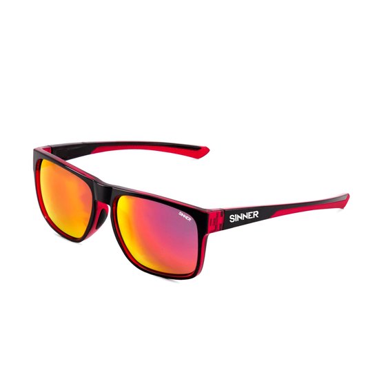 Sinner Spike zonnebril - Zwart rood - Polarised SINTEC® lens van Sinner — afbeelding 2