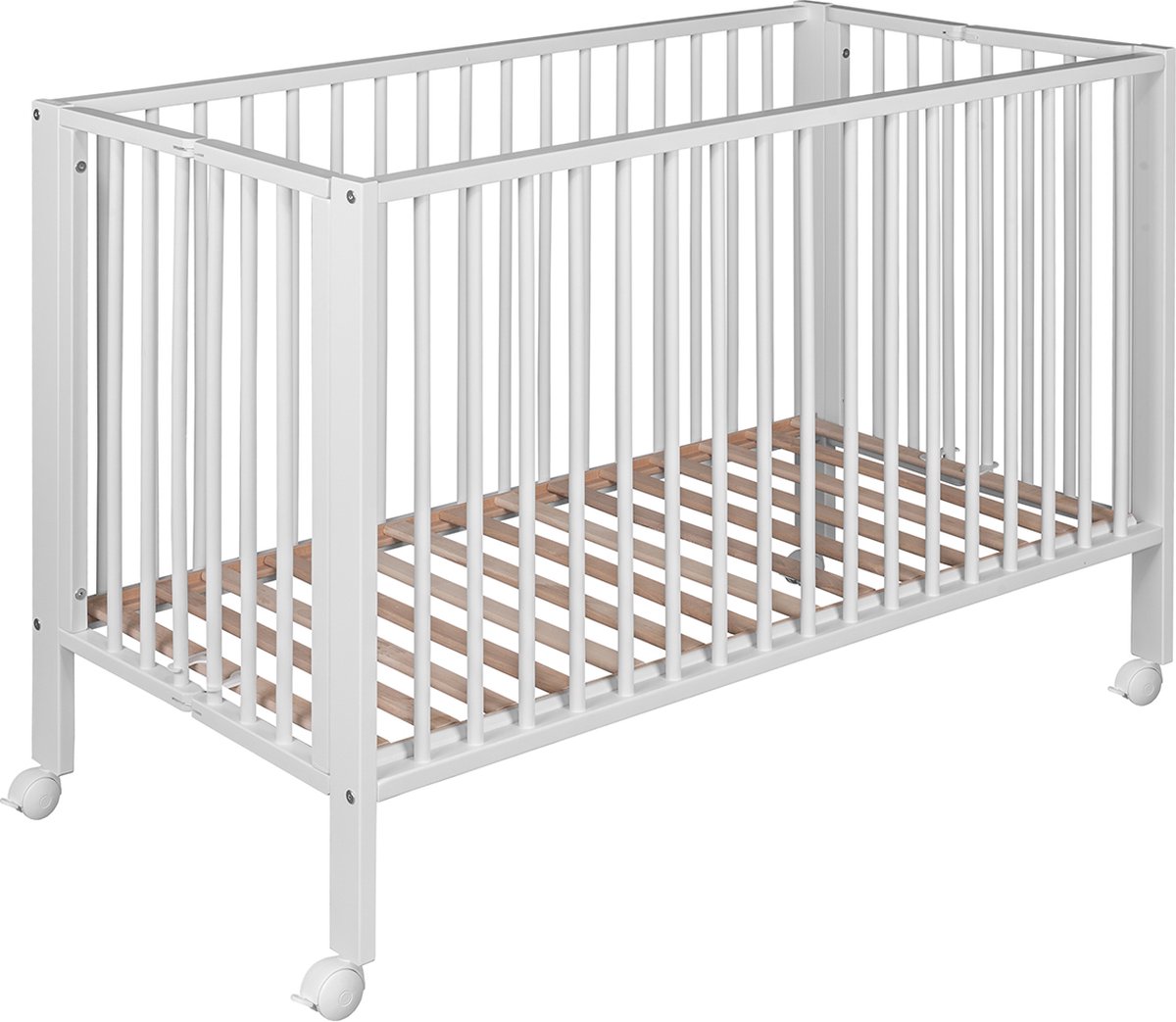 Cabino Baby Bed Inklapbaar Wit - cabino