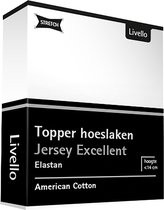 Livello Hoeslaken Topper Jersey Excellent White 250 gr 140x200 t/m 160x220