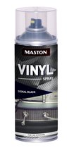 Maston Vinyl Spray - Zijdeglans - Signaalzwart - RAL 9004 - spuitlak - 400 ml