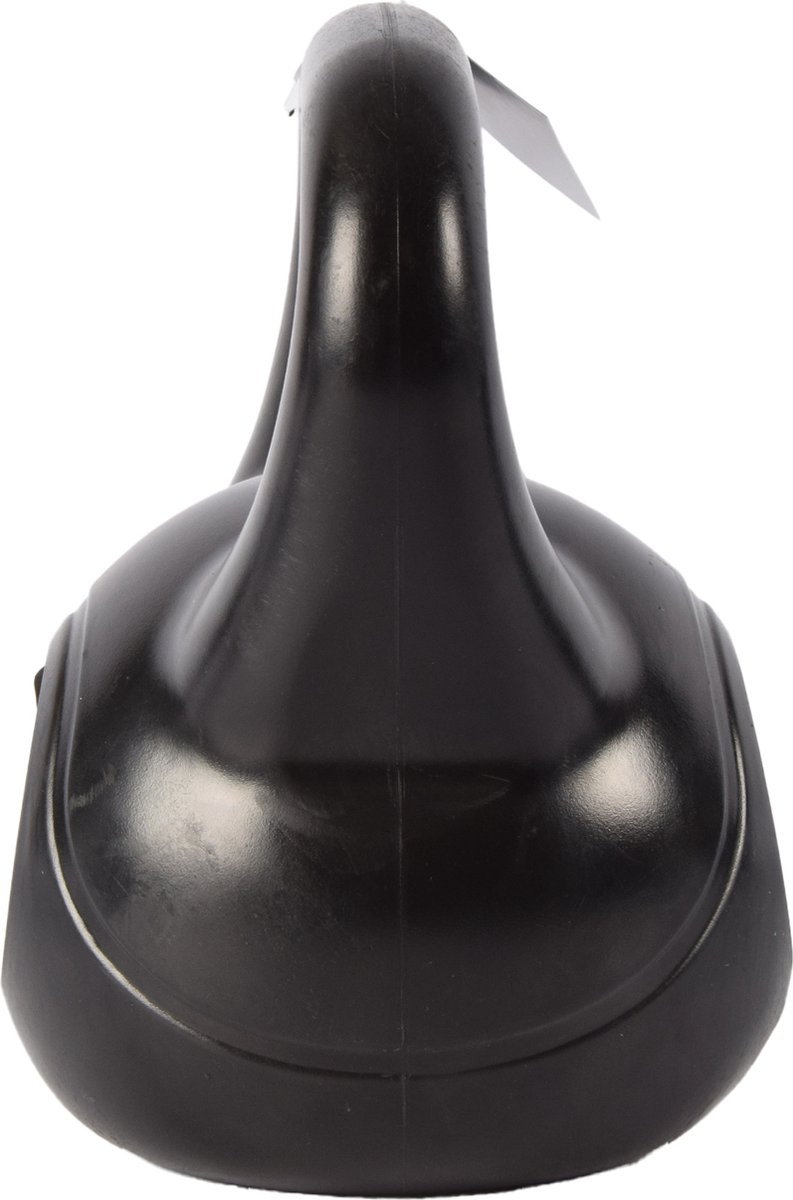 Zwarte 10 kg Kettlebell - Duurzaam Kunststof met Cementvulling - Gewichten Voor Krachtige Workouts - Fitness & Training – foto 5