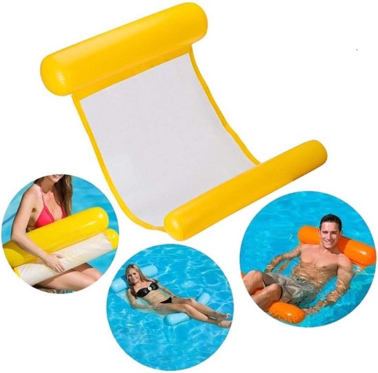 Happy People 78032 Sitting Mattress PVC Microfibre Camping Pool Water
