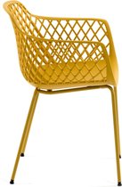 Kave Home Chair Quinn jaune