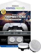 KontrolFreek Sports Clutch Thumbsticks - White/Black (PS5/PS4)