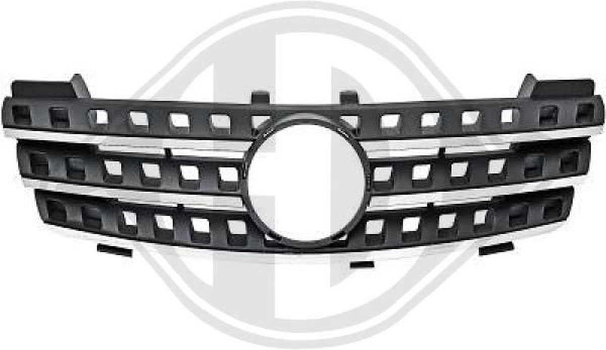 Radiateurgrille - HD Tuning Mercedes-benz M-klasse (w164). Model: 2005-02 - 2012-12