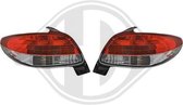 Achterlichtenset - HD Tuning Peugeot 206 Hatchback (2a/c). Model: 1998-08 - 2012-12
