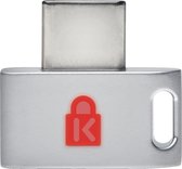 Kensington VeriMark™ Guard USB-C - Laptopslot - Vingerprintsleutel - Met vingerprint - Zilver