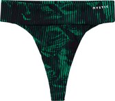 Mystic Leia Athletic Bikini Bottom - 240221 - Black / Green - 42