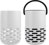 kwmobile siliconen hoesje voor mini-speaker - geschikt voor Bose Portable Home Speaker - Flexibel materiaal - Speakercase in wit
