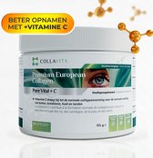 Collavita Pure Vital +C 155g Collagène en poudre Complément alimentaire - pour la peau, les cheveux et les ongles