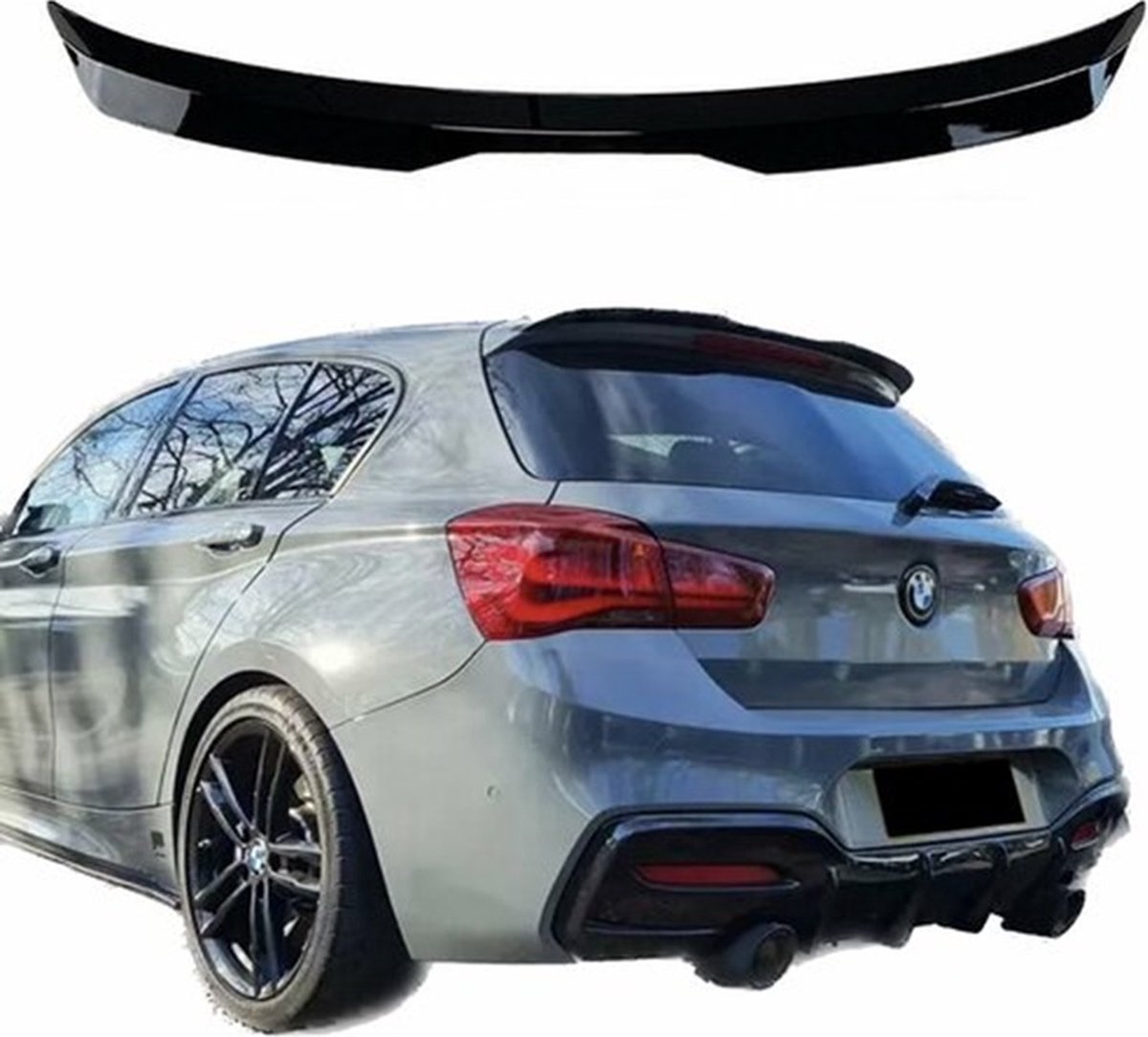 ACEOLT Aile supérieure de voiture Spoiler Aileron Arrière
