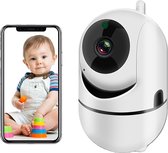 Lakoo® BabyGuard Smart - Hondencamera - uitbreidbaar - Beveiligingscamera - Babyfoon met Camera en App GRATIS - 1080p Full HD - Bewakingscamera voor Binnen Indoor - Wifi - Nachtzich - terugspreekfunctie Draaibaar