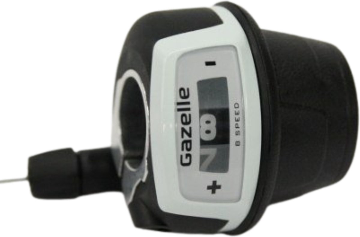 Nexus 8 speed shifter Zwart Wit Gazelle Incl. Binnenkabel bol